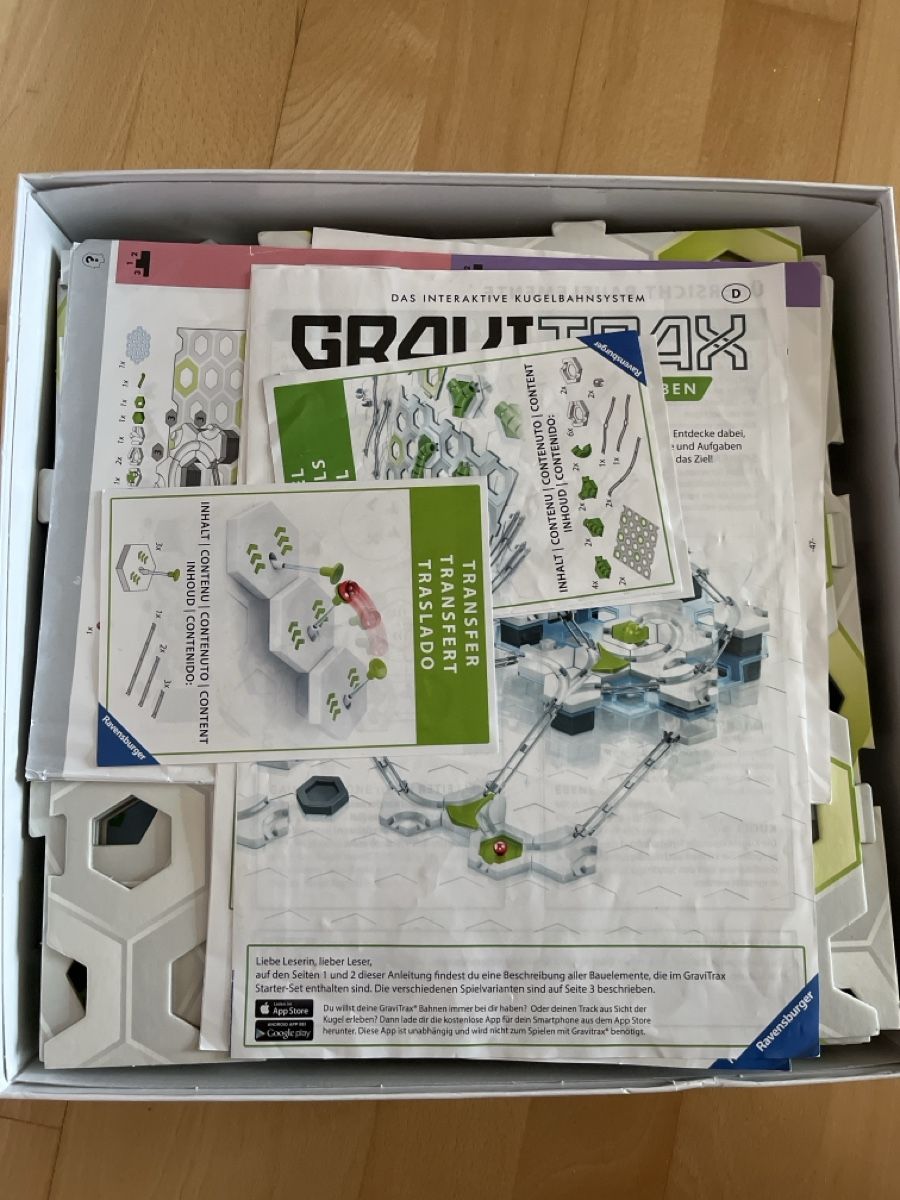 Ravensburger Giocattoli: Ravensburger GraviTrax interaktive Kugelbahn, neuwertig – Usato da Zürich venduto da Turbonegra 2