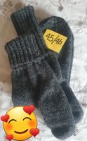 Handgestrickte Socken Gr. 45/46 Winterwärme 👍