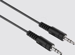 BELKIN Audio Kabel 3,5 mm Klinkenstecker 1,5 m, schwarz, NEU