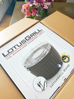 NEU LotusGrill G340 Holzkohlegrill anthrazit