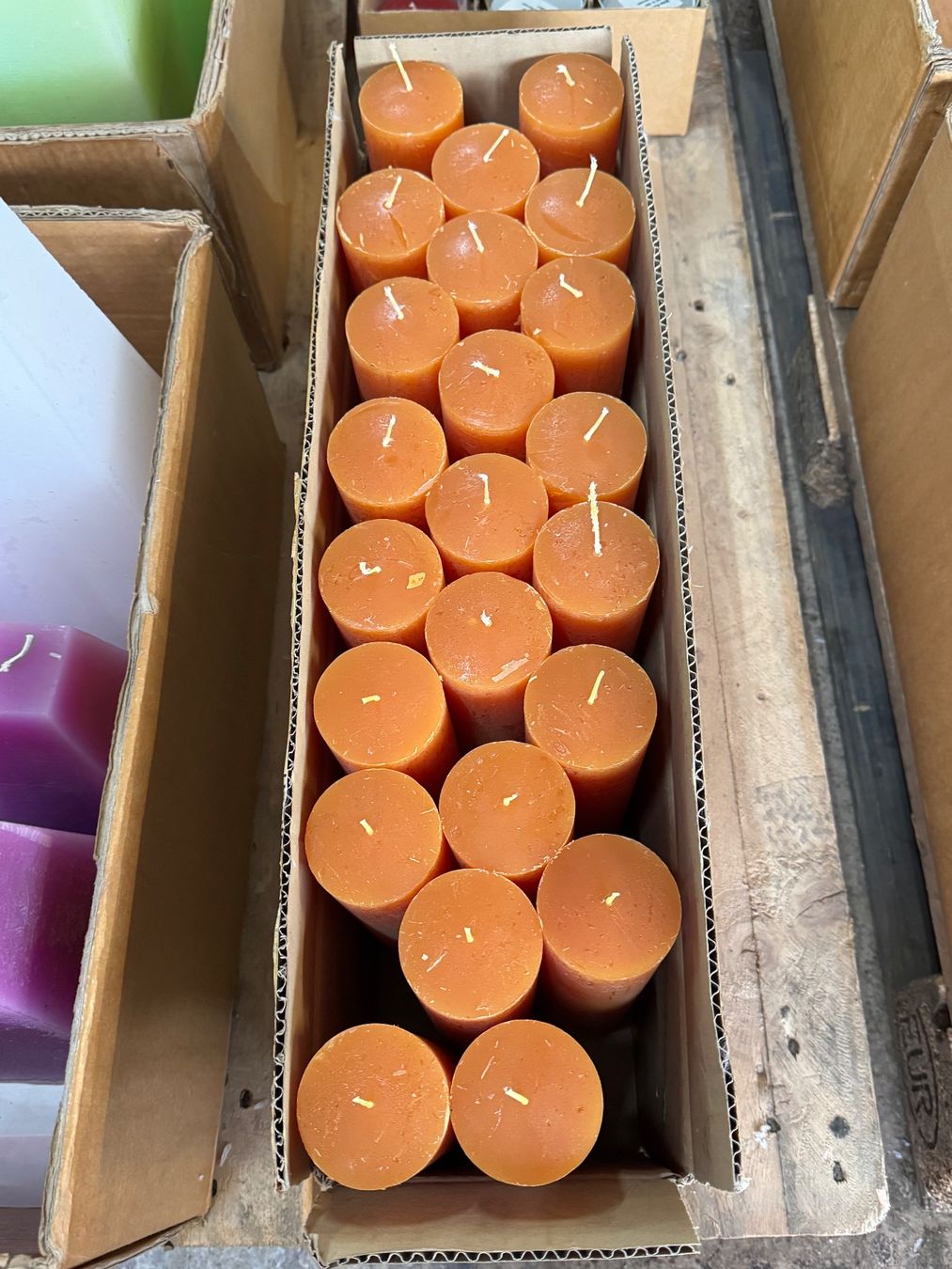 Kerzen: 668 Posten Raureif Kerzen aus Liquidation – Gebraucht aus Derendingen von Meisterstuecke 1