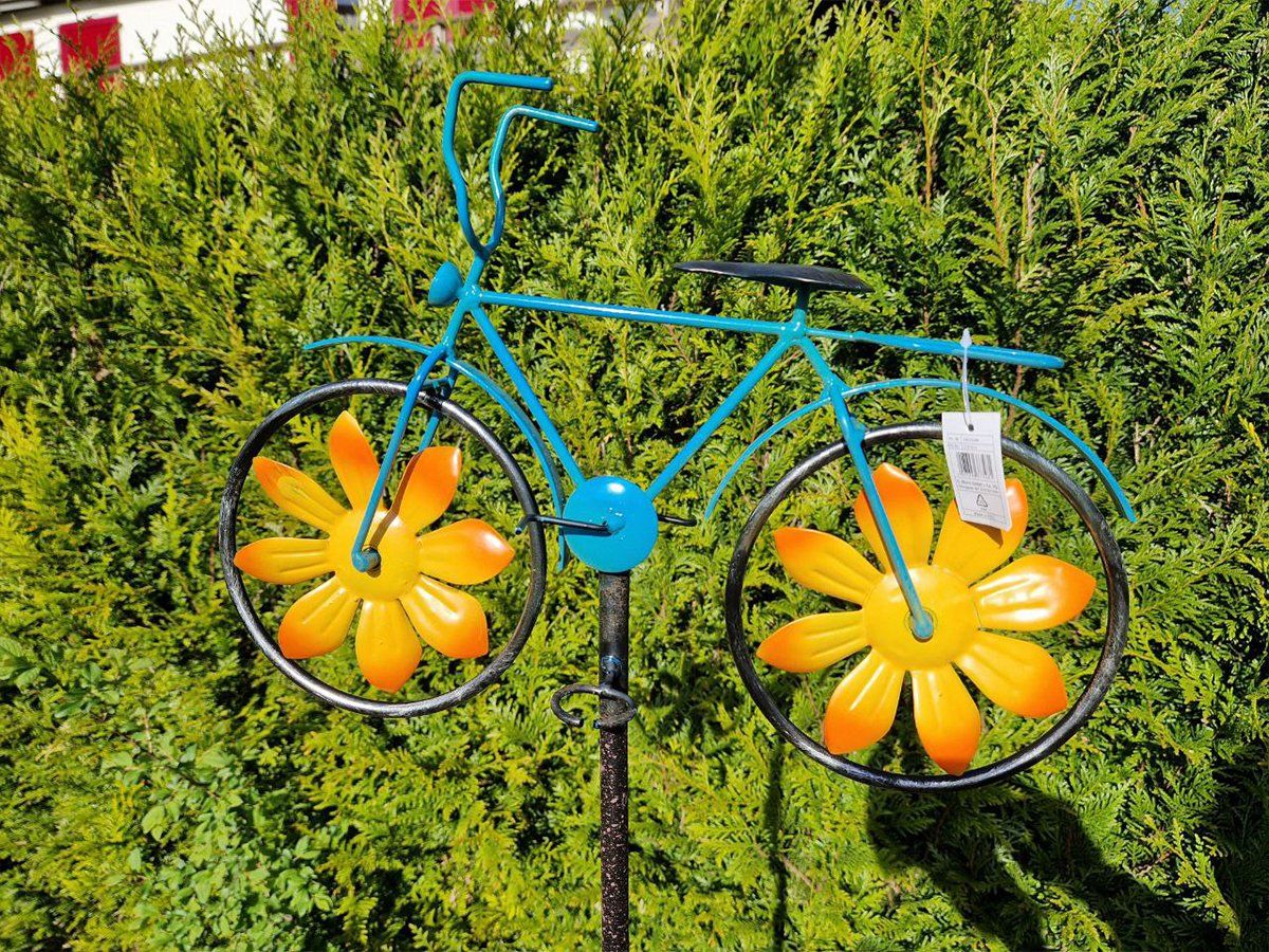 Tutte le decorazioni: Windrad Fahrrad 160cm – Nuovo e nell'imballaggio originale da Matzendorf venduto da Gartendeko-Shop