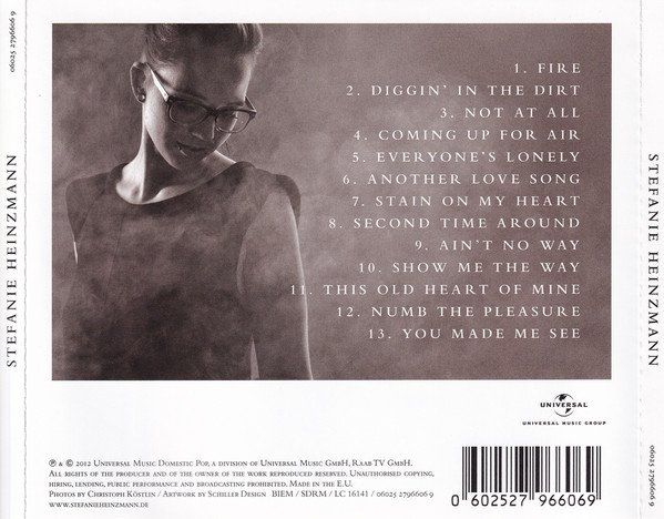 CD: CD Stefanie Heinzmann - S/t (2012) – Usato da Möriken AG venduto da mineralia 1