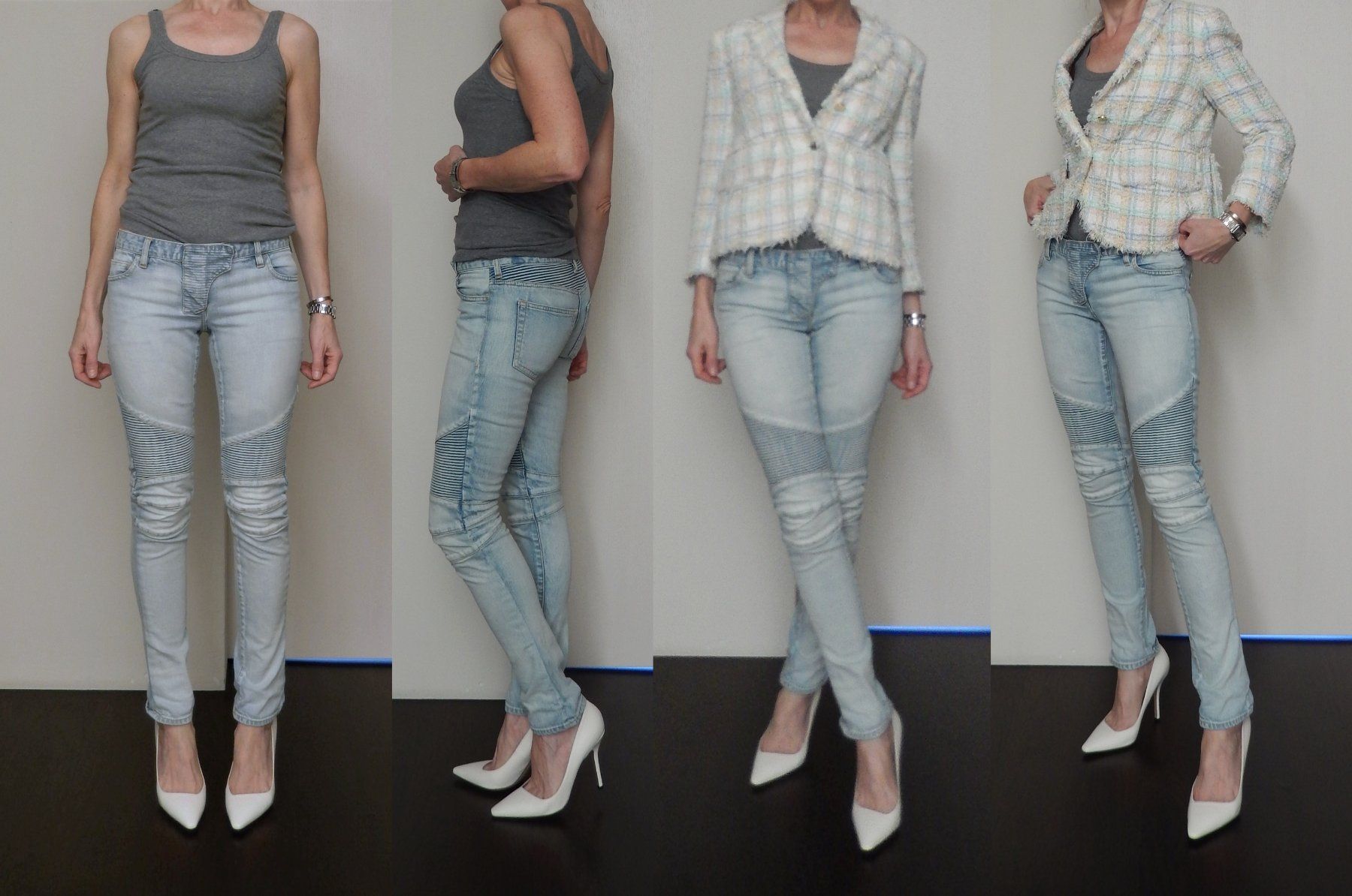 Balmain Jeans: Orig. BALMAIN Motorcycle Jeans Gr. 34-36 – Usato da Tuggen venduto da vivira 1