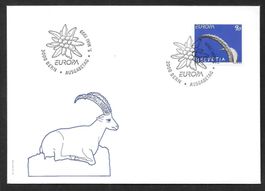 FDC 972 Schweizer Nationalpark Europamarke ET 5.9.1999