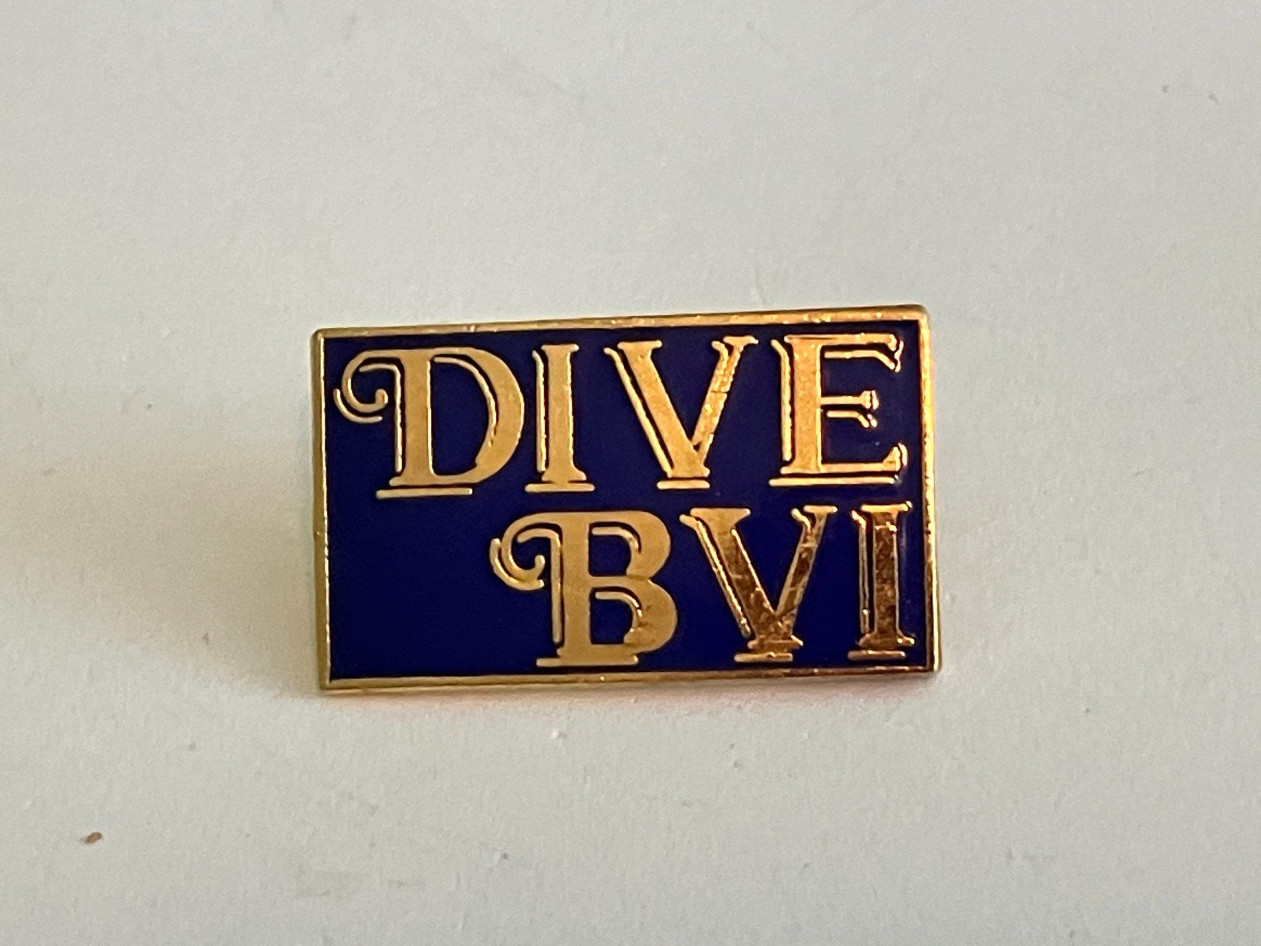 Plaketten & Abzeichen: 1 Pin Dive BVI – Gebraucht aus Basel von djwwpp