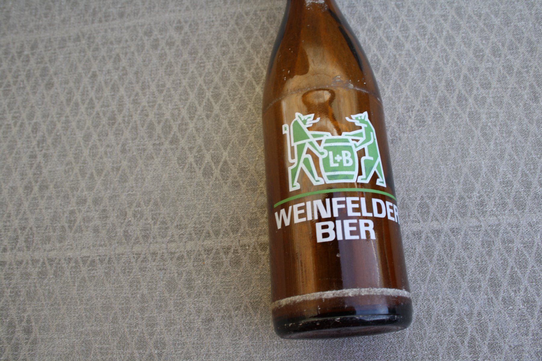 Bicchieri, Caraffe & Bottiglie: BIERFLASCHE WEINFELDER BIER L+B BÜGELFLASCHE – Usato da Wauwil venduto da Pneuedy 3