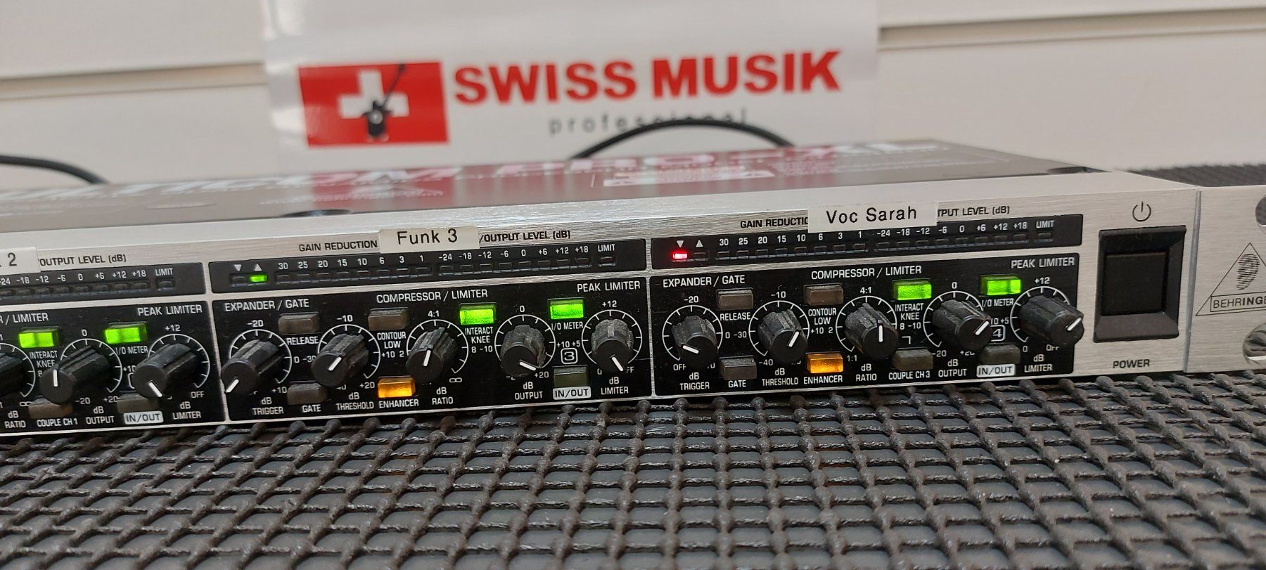 Behringer Equalizzatori: Behringer MDX4600 Multicom Pro-XL – Usato da Glattbrugg venduto da Swissmusik 2