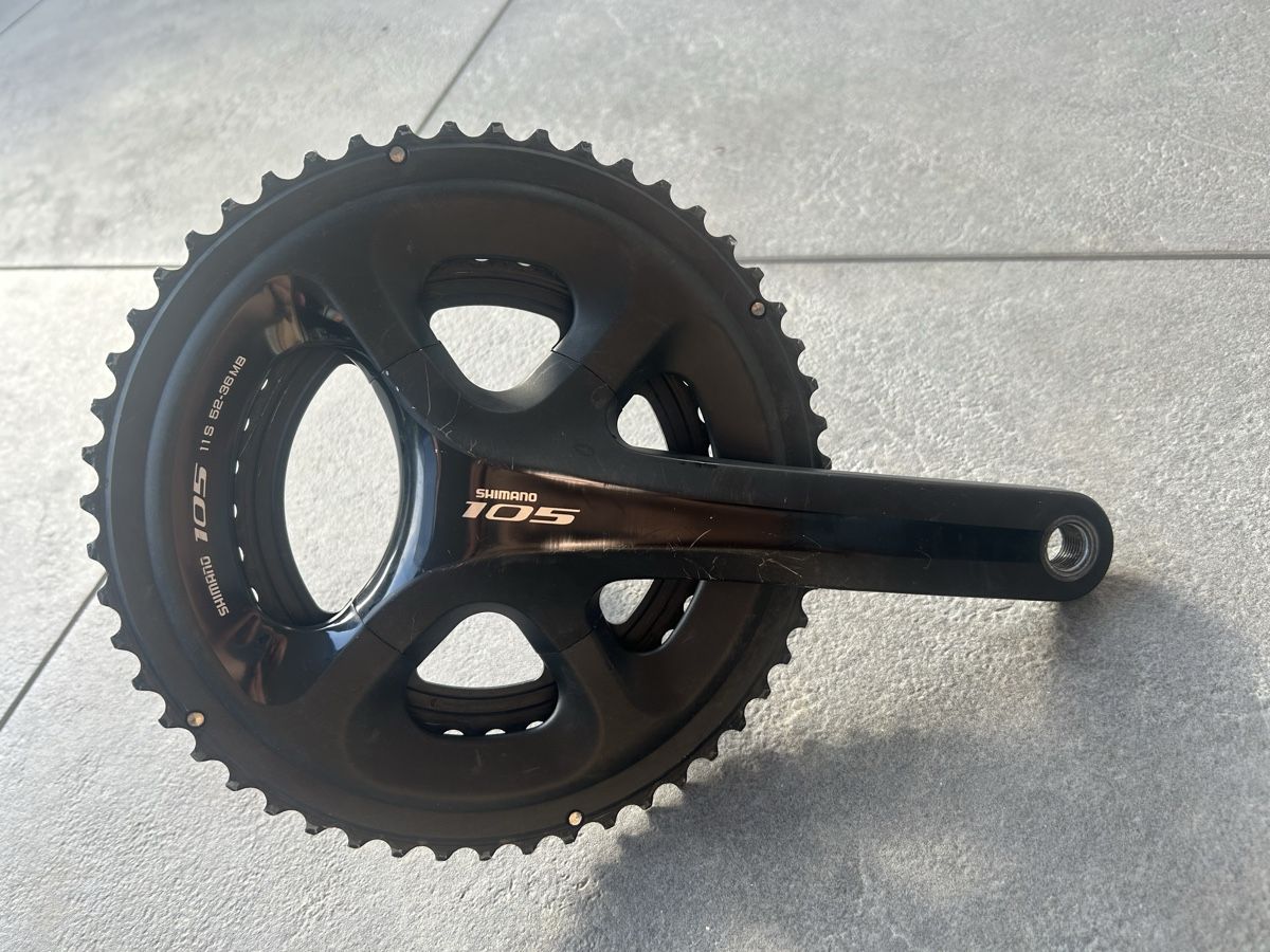 Shimano Pezzi di ricambio: Shimano 105 Kurbelset – Usato da Pfungen venduto da berc87