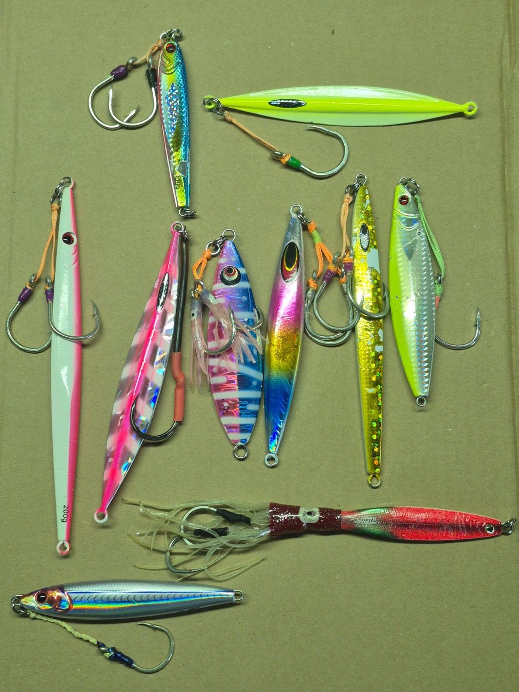Esche: Jig Bag mit 10 Jigs – Nuovo (secondo la descrizione) da Bigenthal venduto da FSB1 1