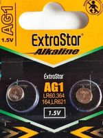 Duo-Pack AG1 BATTERY / compatible LR621 /  AG1 / 364 / SR60