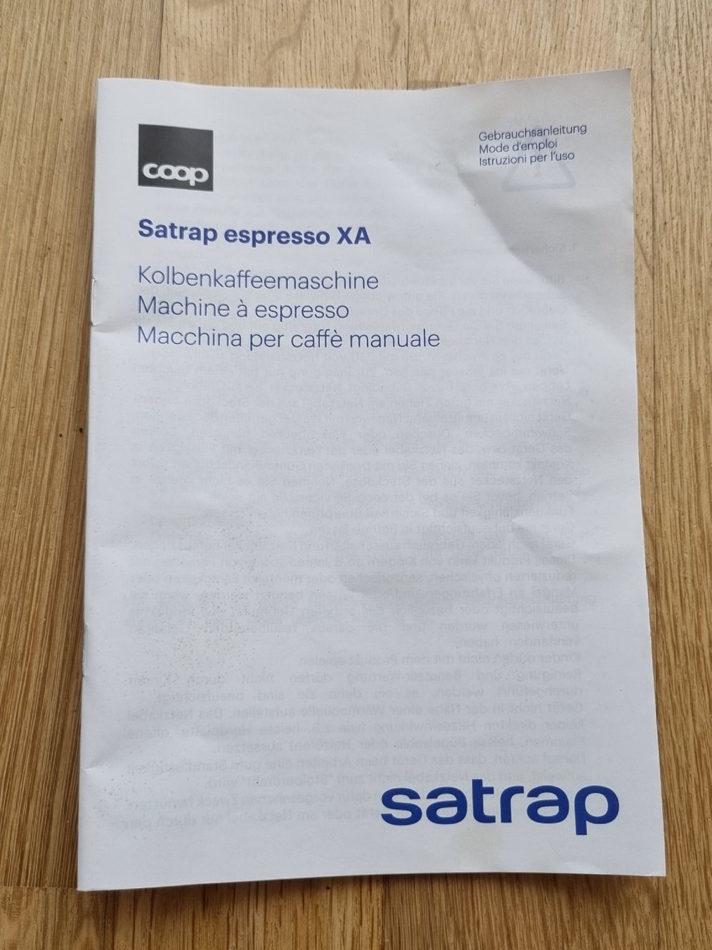 Macchine per caffè & Macchine per espresso: Siebträgermaschine Satrap Espresso XA – Usato da Jona venduto da TCAS 6