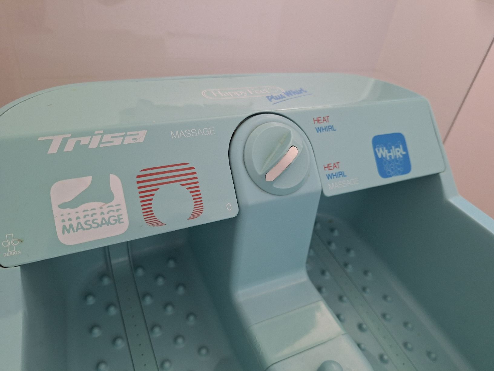 Pedicure: Fuss Sprudelbad mit Massagefunktion hellblau, Trista – Usato da Regensdorf venduto da Schmim 1