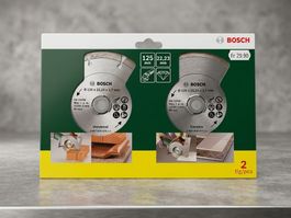 2 Diamant-Trennscheiben Bosch Fliesen Beton 125mm NEU