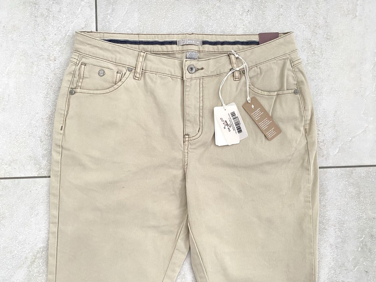 Nile Pantaloni: Damen Hose von NILE, Gr. XL. Regular. Neu. – Nuovo e nell'imballaggio originale da Siselen BE venduto da Melody-53 1
