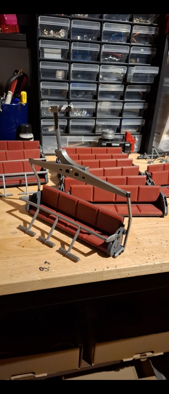 Modellismo RC: Rc Skilift, Schneekanonen – Nuovo e nell'imballaggio originale da Chur venduto da lilifuz 4