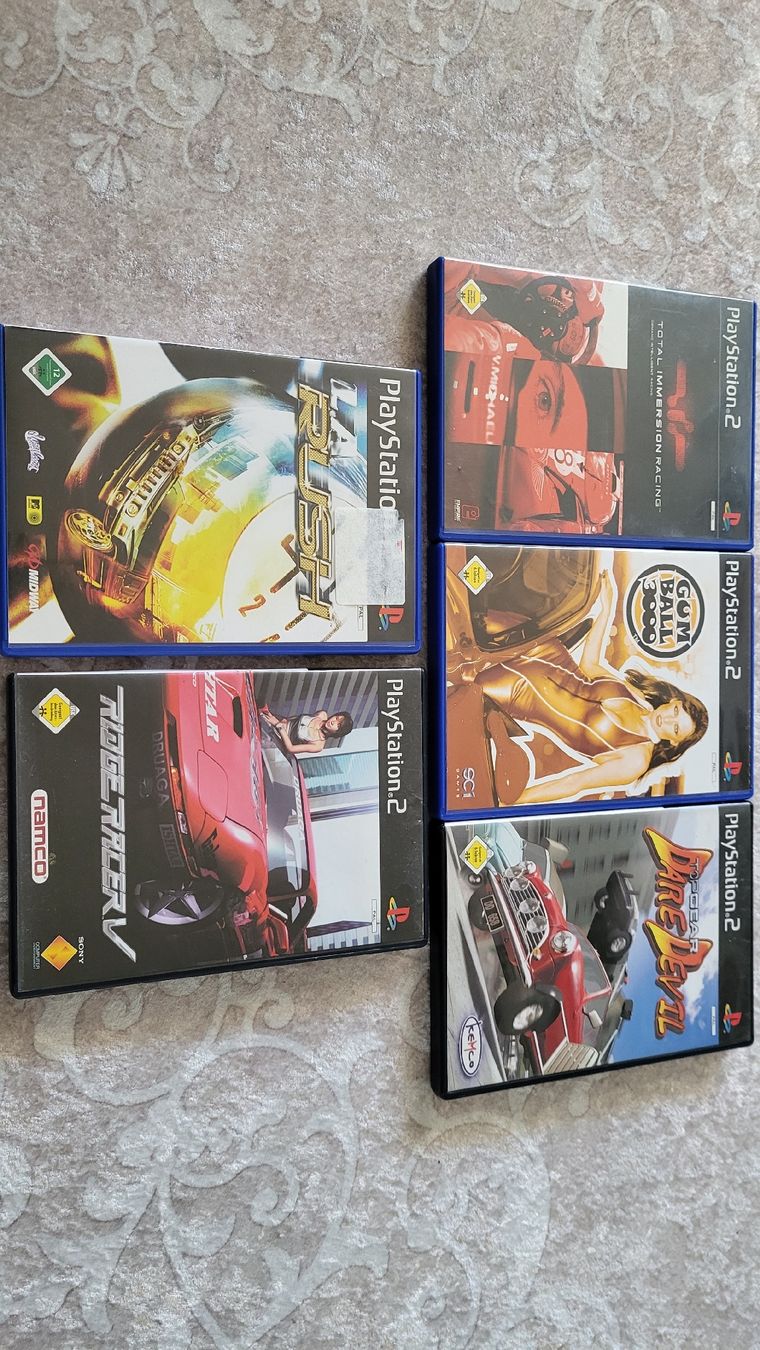 Spiele: Playstation 2 Spiele Set.5x Kompl.mit Anleitung. – Gebraucht aus Biel/Bienne von Retrohr