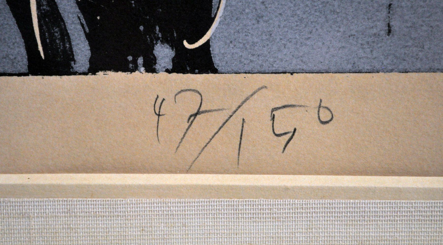 Grafica & Litografie: Lithographie 47/150 signée Hans Erni – Usato da Neuchâtel venduto da Neuchatel 3