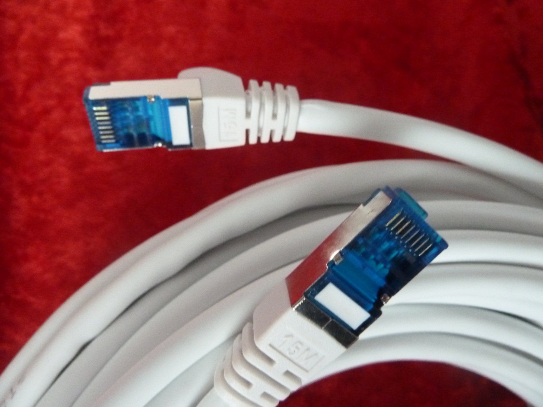 Câbles: Patchkabel  CAT 6A   15m – Neuf (Voir description) à Affoltern am Albis par Sennrtv 4
