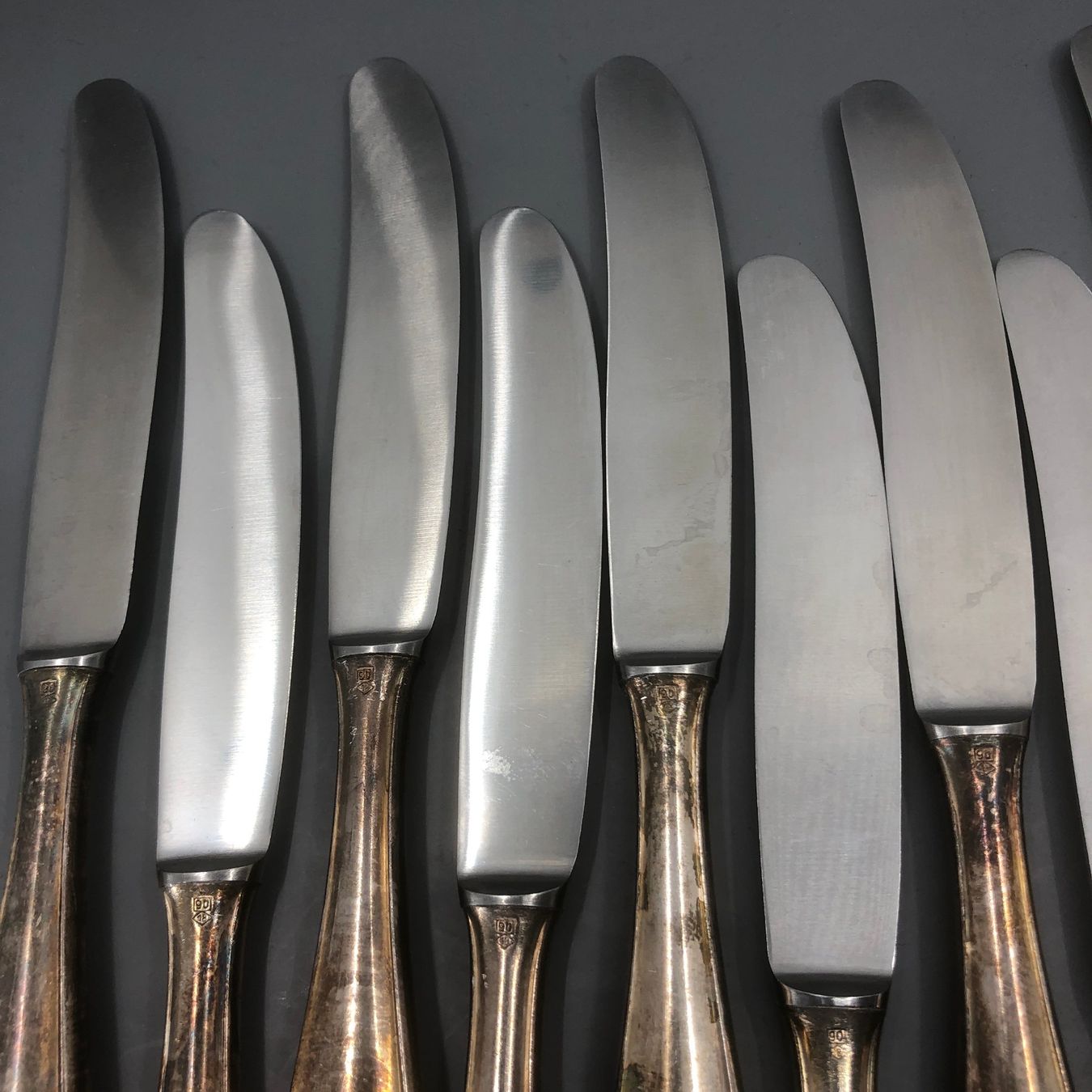 WMF Posate: 2x Dessertmesser versilbert WMF Modell 2200 – Usato da Basel venduto da Tiabeanie 3