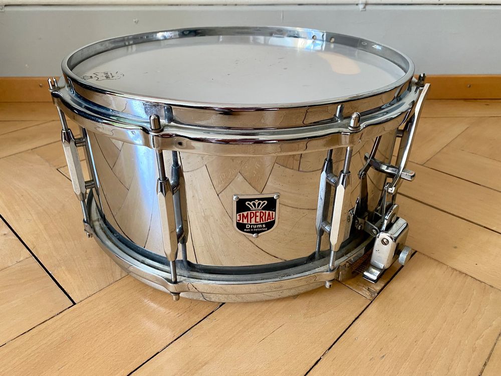 Vintage Snare Drum Imperial mit neuem Bag | Kaufen auf Ricardo