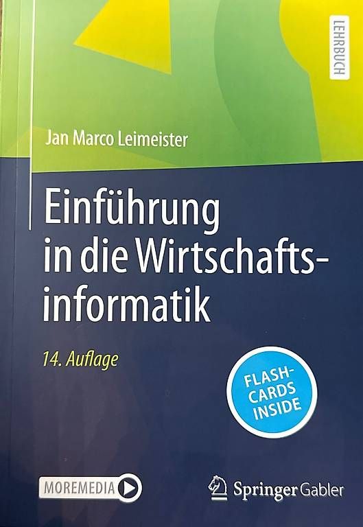 Libri: Einführung in die Wirtschaftsinformatik – Usato da Volketswil venduto da ayd_8j85