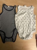 2 H&M Bodies ärmellos Gr.86 guter Zustand