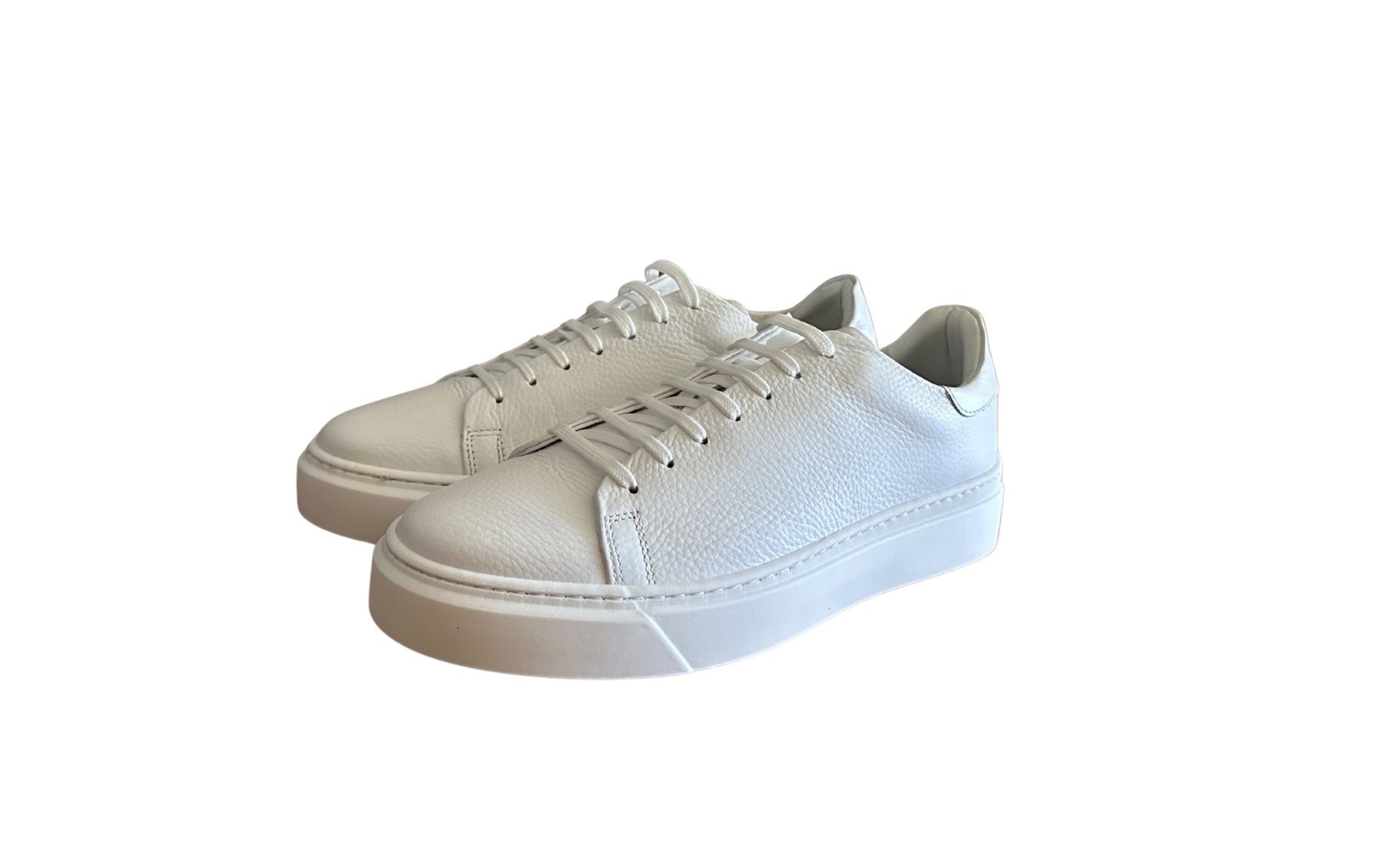 Herrenschuhe: 💥 MULTIKAUF-ANGEBOT 💥 Essential White –  Leder-Sneaker – Neu und originalverpackt aus Wittenbach von bes_k8vr