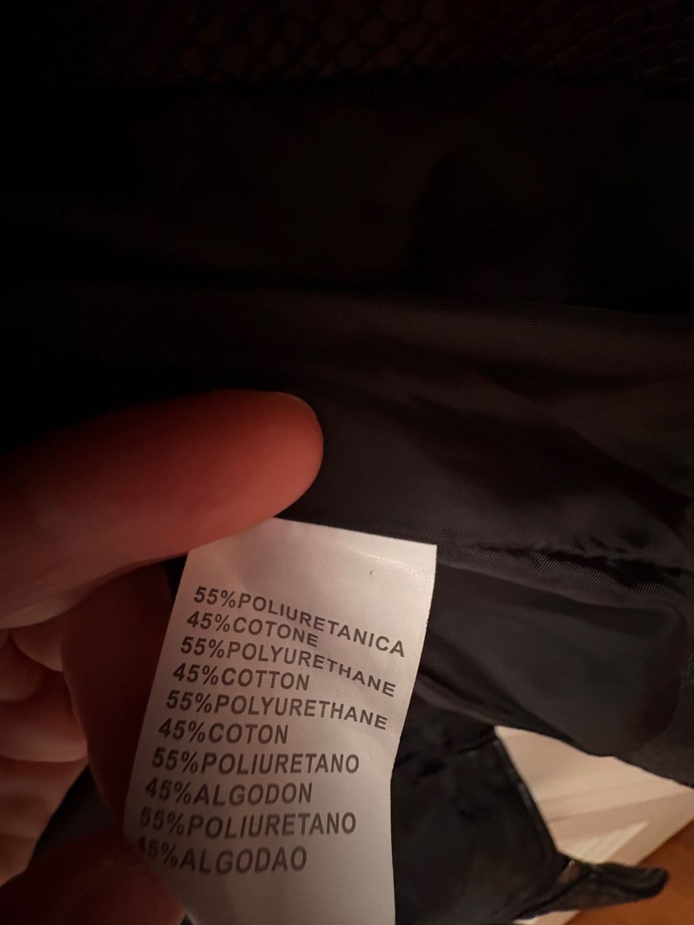 Giacche: Damen Kunstlederjacke VICBEE schwarz Grösse S – Usato da Lausanne venduto da kasiabkasiab 7