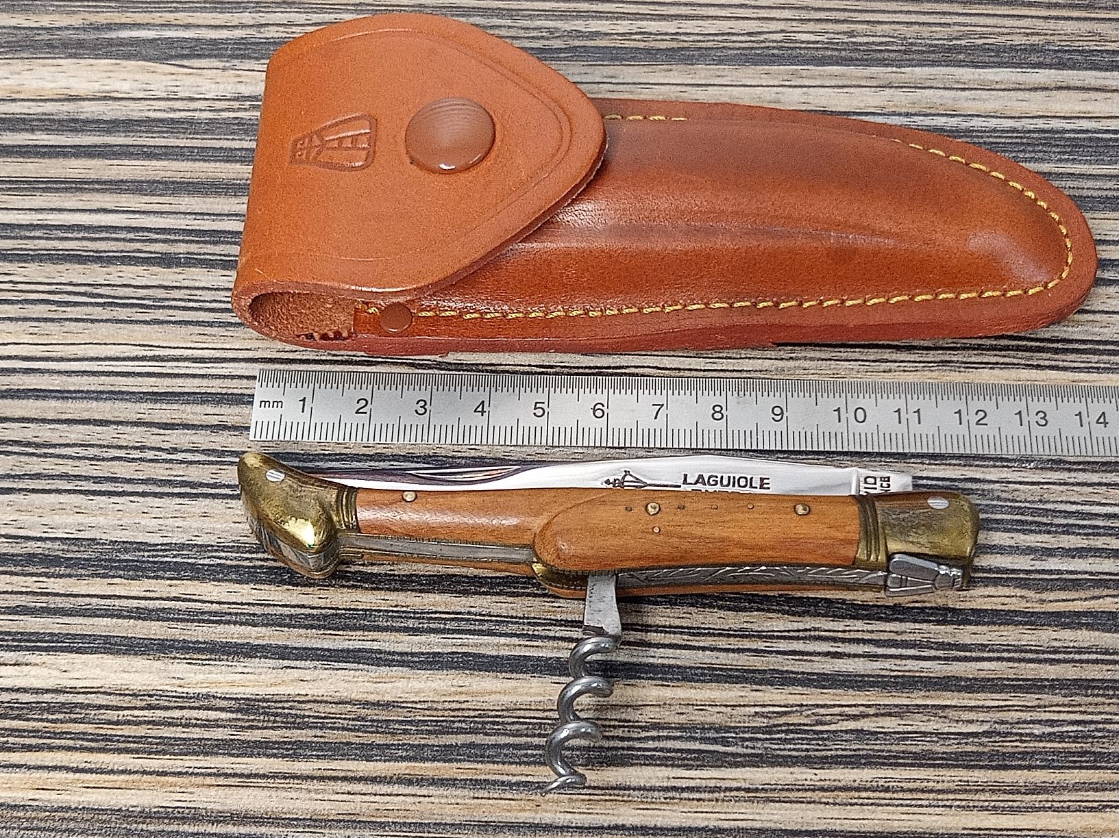 Laguiole Accessoires: Klappmesser mit Korkenzieher von Laguiole Extra G. David – D'occasion à Reiden par Zofi-Brocki 5