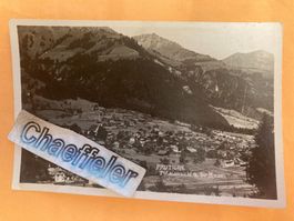 1933 Frutigen, Totalansicht & der Niesen