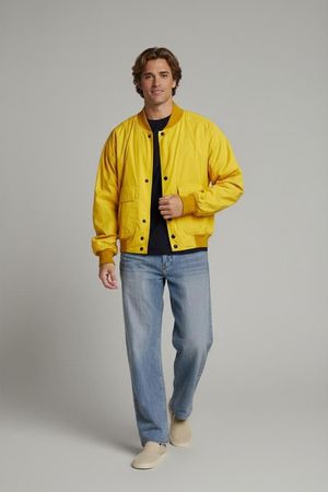 BELFE & BELFE Gelbe Bomberjacke - Größe 52