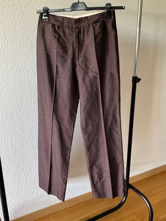 100 Seide Hose MOSCHINO Gr. 36
