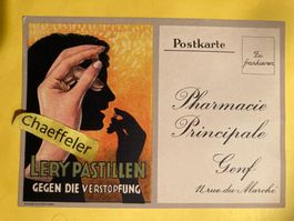 Werbekarte Postkarte - Pharmacle Principale Genf.