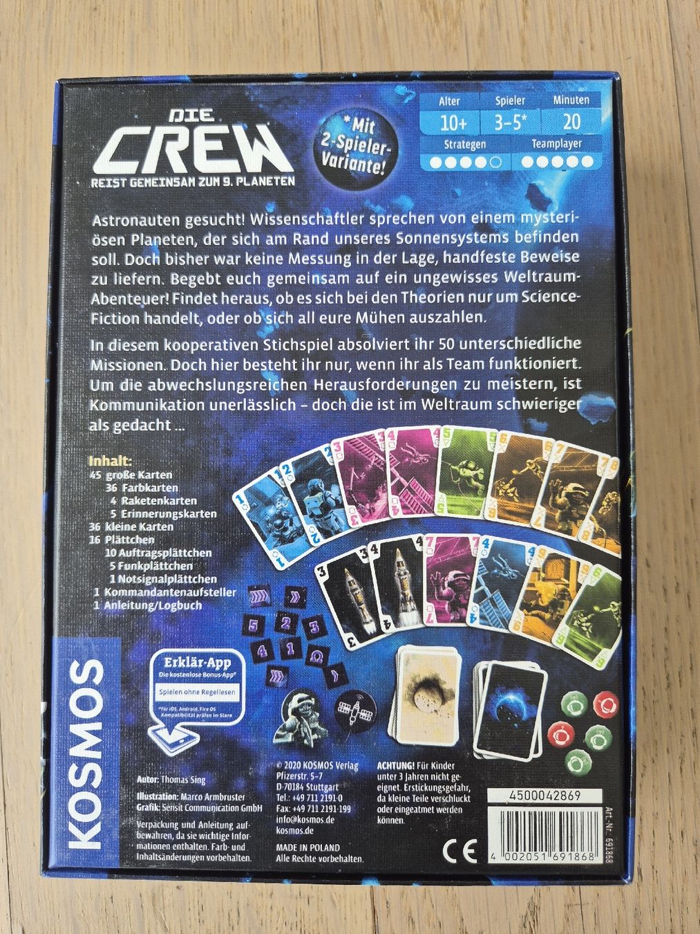 Kosmos Spiele: Die Crew Spiel – Neu (gemäss Beschreibung) aus Bonaduz von lau_kn5v 1