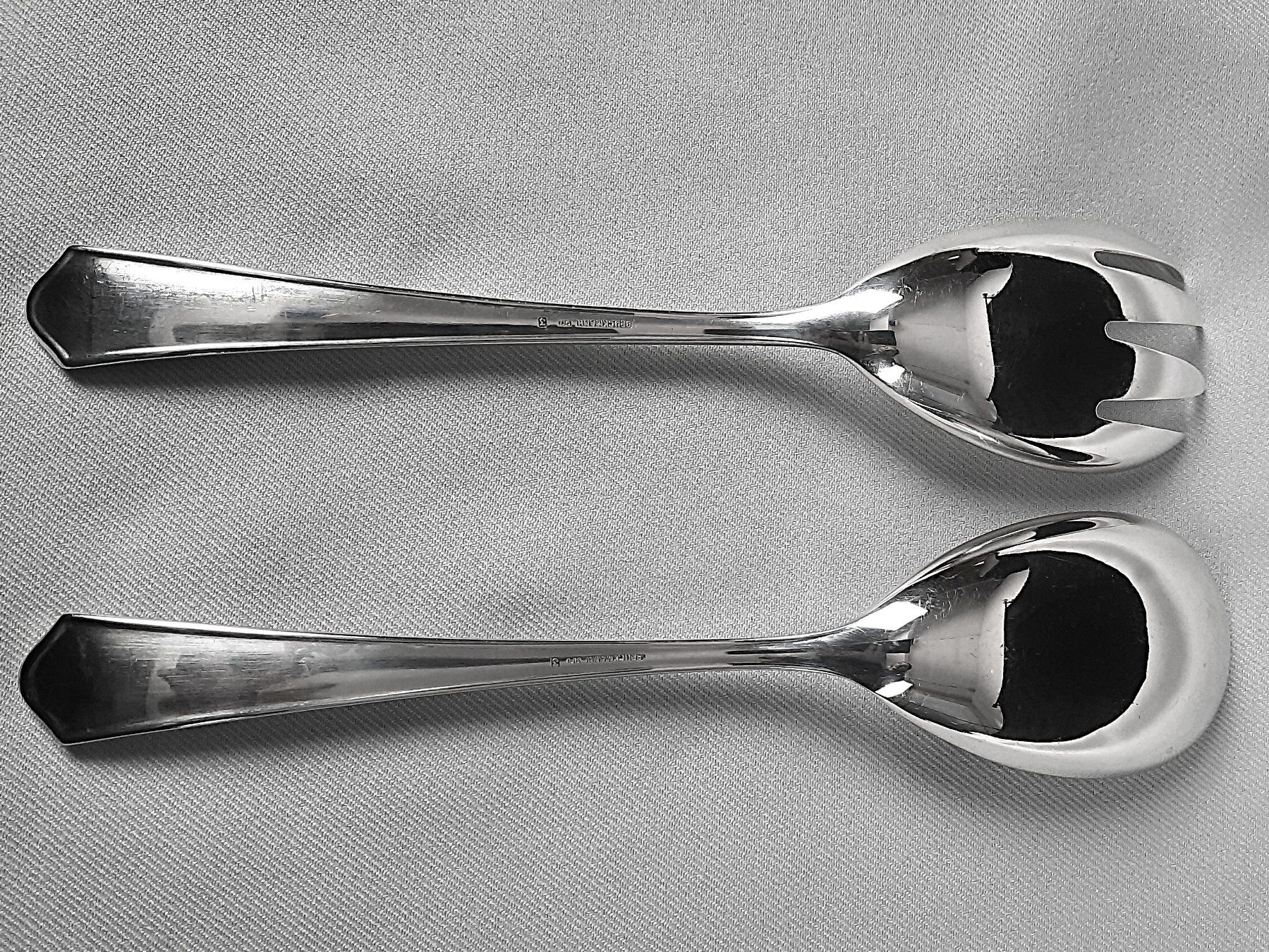 Set di posate: BRUCKMANN Salatbesteck Silber 90 – Usato da Beinwil am See venduto da Restwert_Beinwil 4