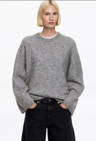 Alpaka blend oversized Pullover