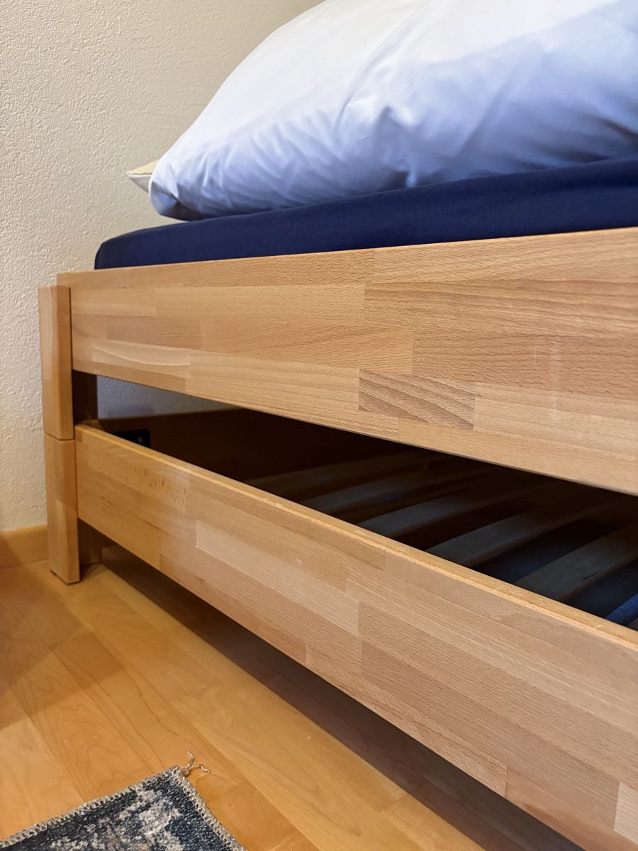Lits: Stapelbett aus Holz – D'occasion à St. Moritz par giiiada_ 2