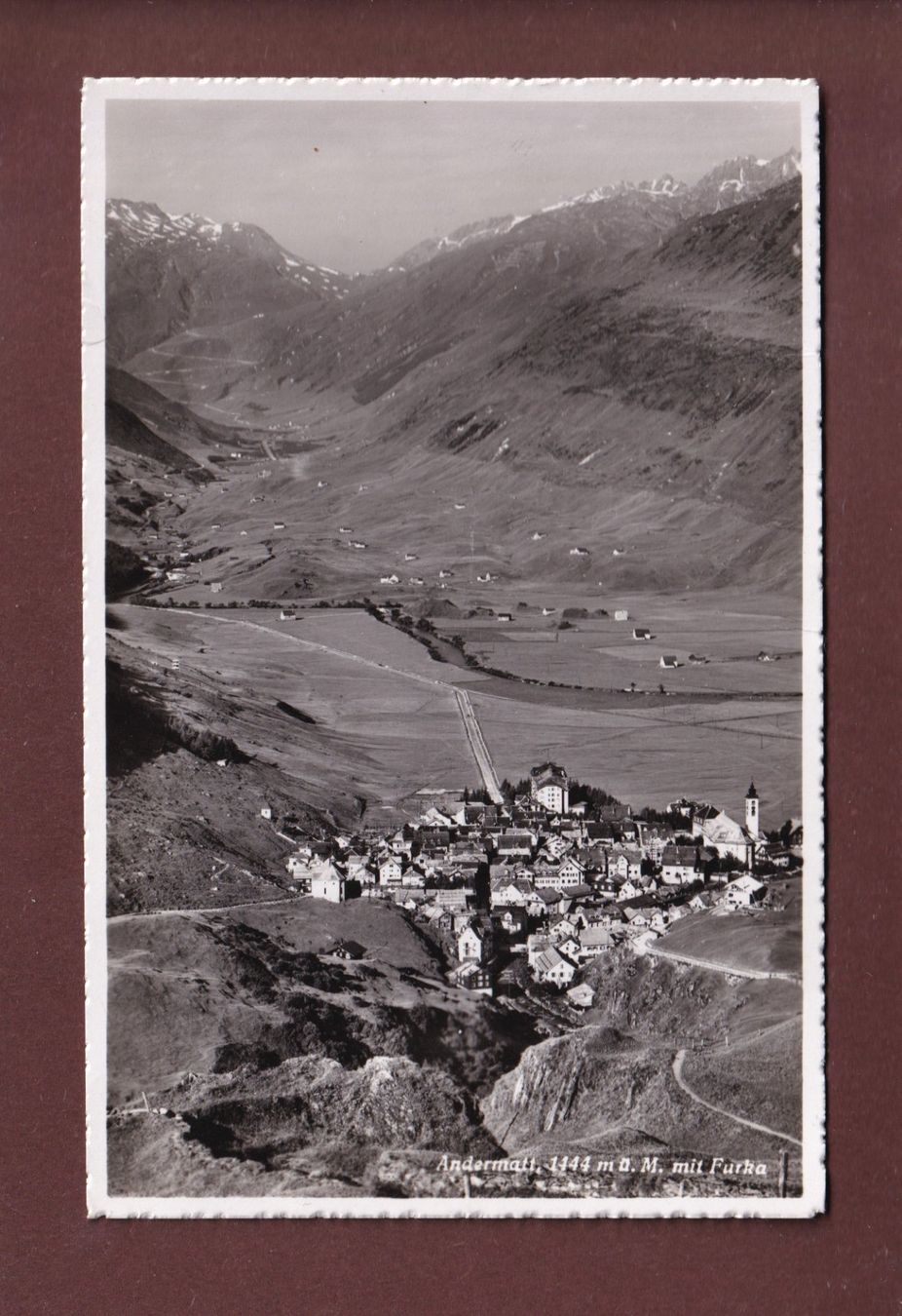 Ansichtskarten: ANDERMATT - Furka - 1965 Feldpost – Gebraucht aus Pully von nicecards