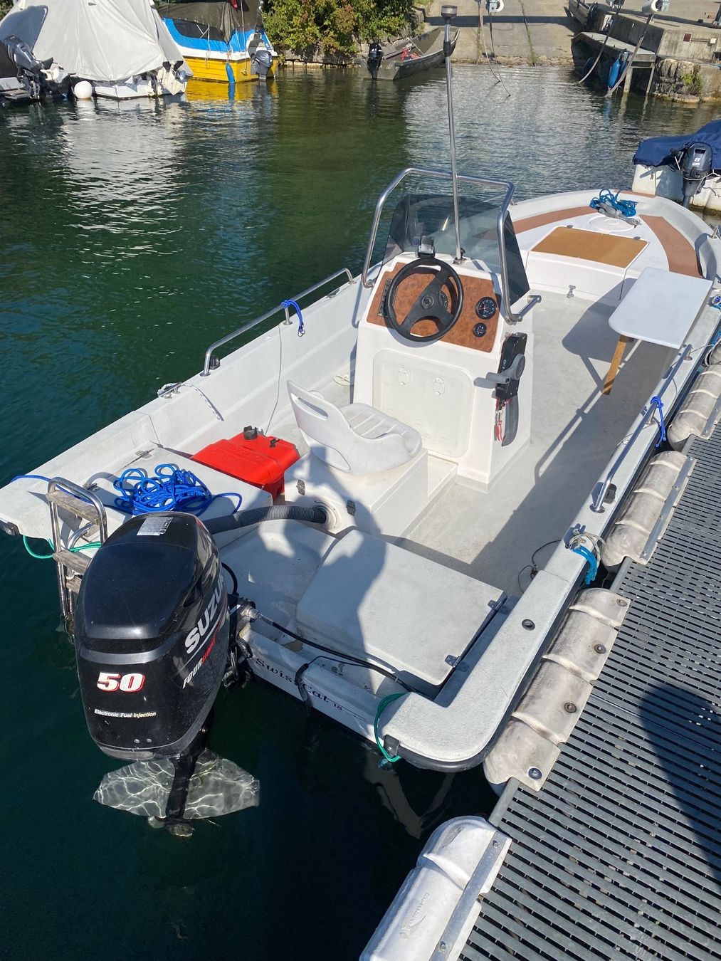 Barche: Motorboot Swiss Cat 18 mit 50ps Suzuki – Usato da Solothurn venduto da Eduka72 4