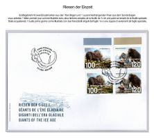 Schweiz 2024 FDC Riesen der Eiszeit - FDC Combo