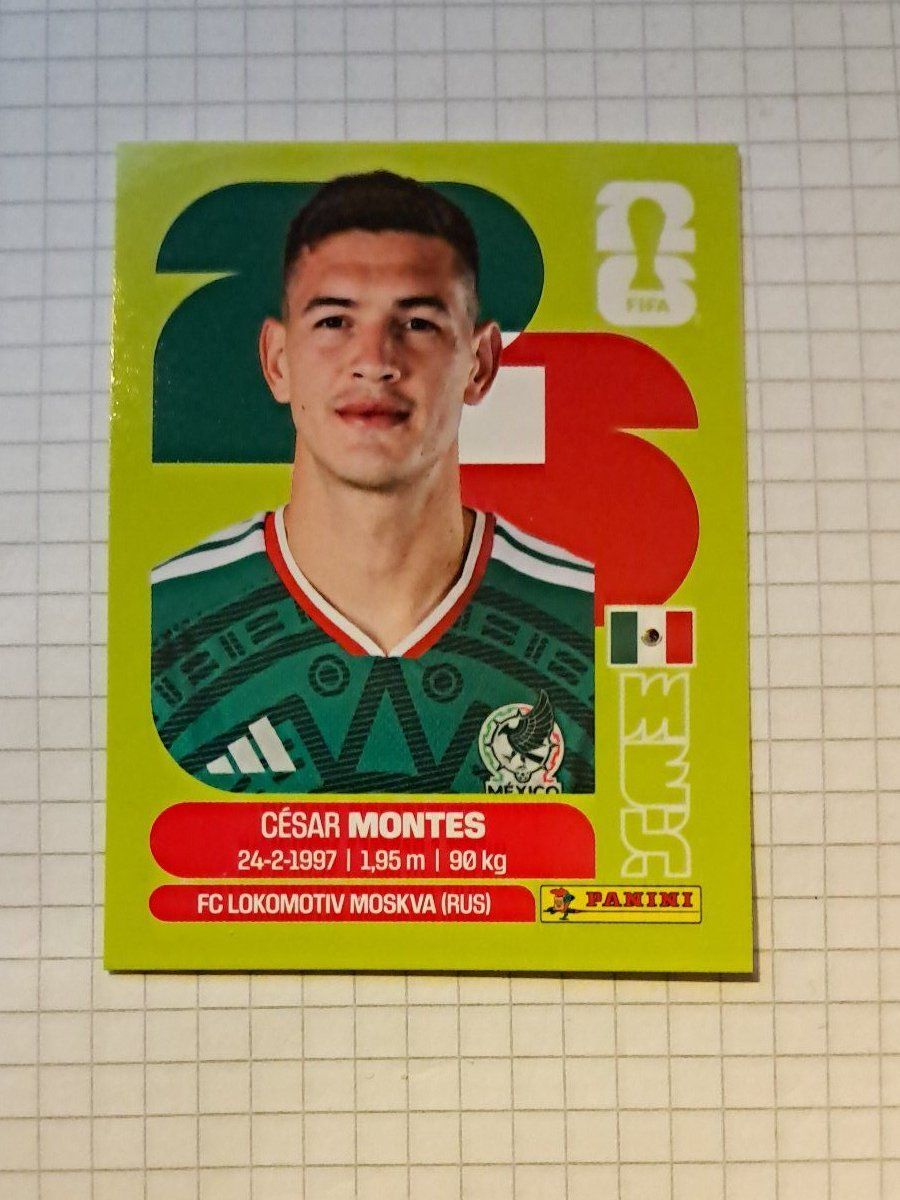 Panini Sammelbilder & Trading cards: WM26 Cesar Montes MEX 5 – Neu (gemäss Beschreibung) aus Wallisellen von Cyberfuexli
