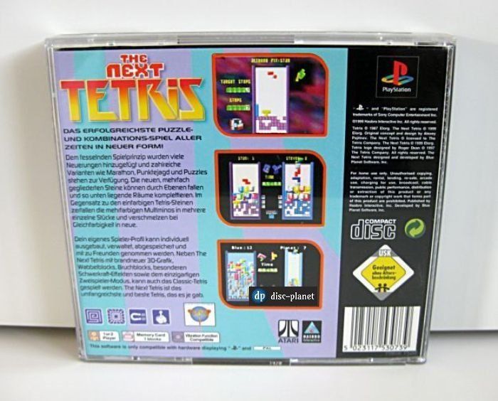 Sony Giochi: PS1 - The Next Tetris (1999) – Usato da Embrach venduto da disc-planet 2