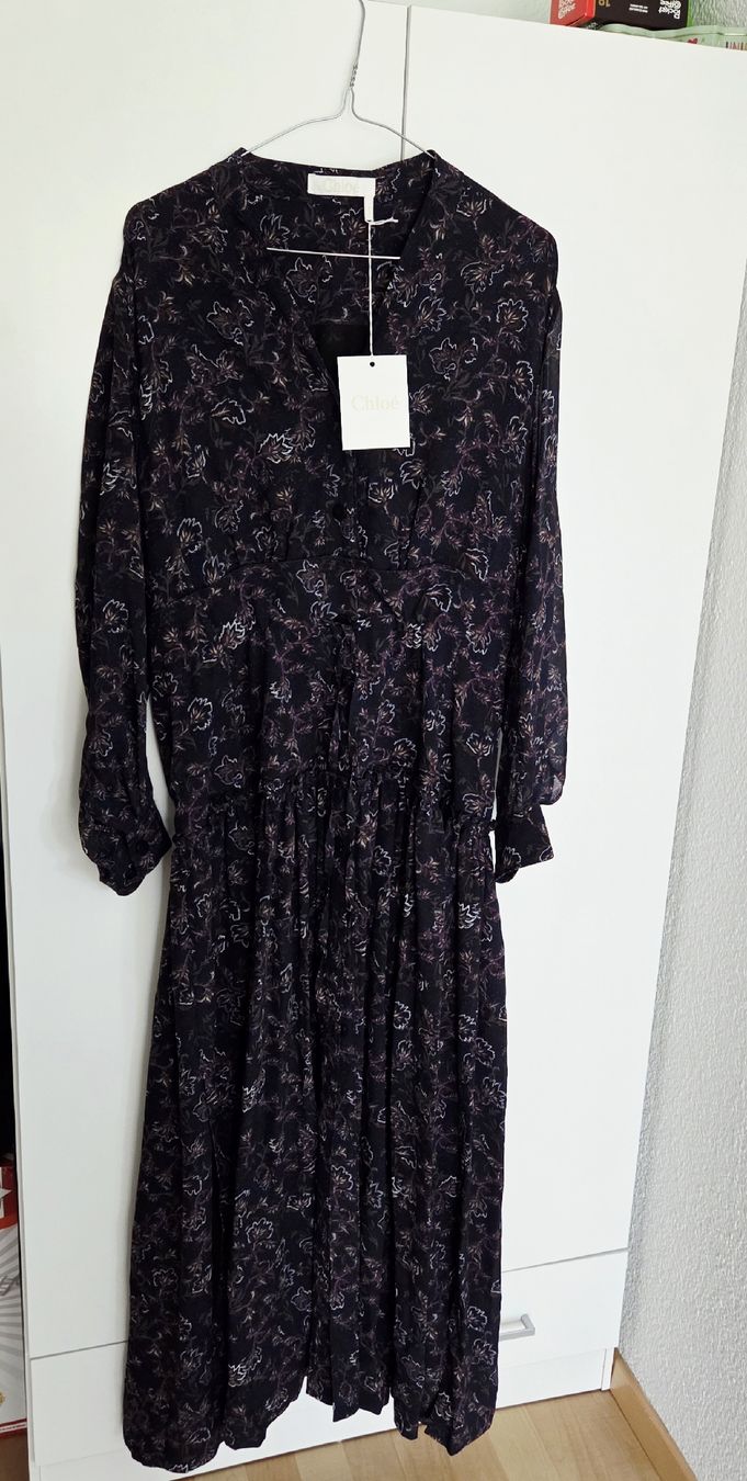 Chloé Vestiti: Chloé Seidenkleid, Gr. 38 – Usato da Hellbühl venduto da Veci02