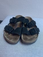 Birkenstock Arizona Black Suede Grösse 38 guter Zustand