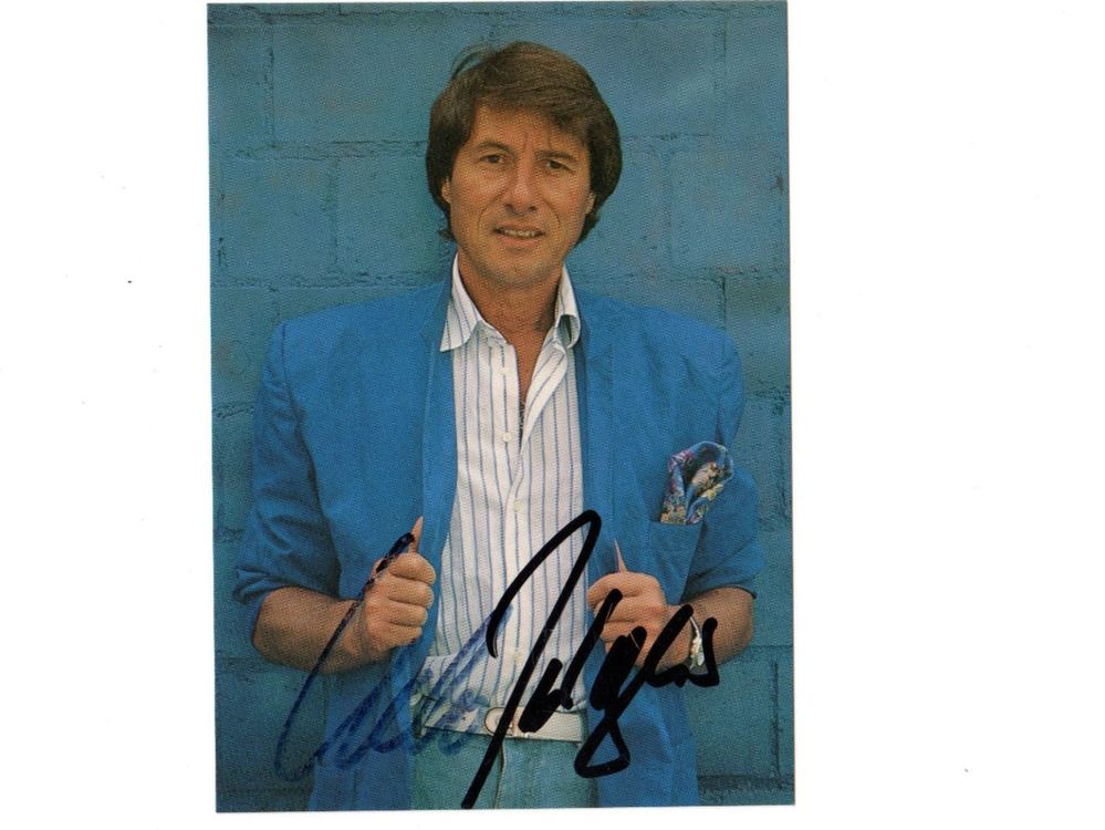Autogrammkarte von Sänger Udo Jürgens A. † (Gebraucht) in Muri AG für ...
