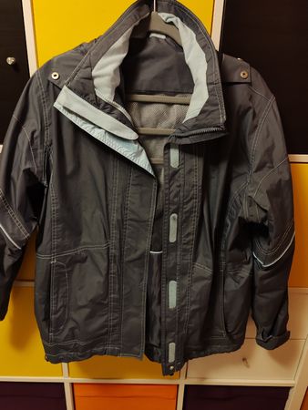 Tecwear Windjacke Damen Gr. M Funktionsskijacke blau