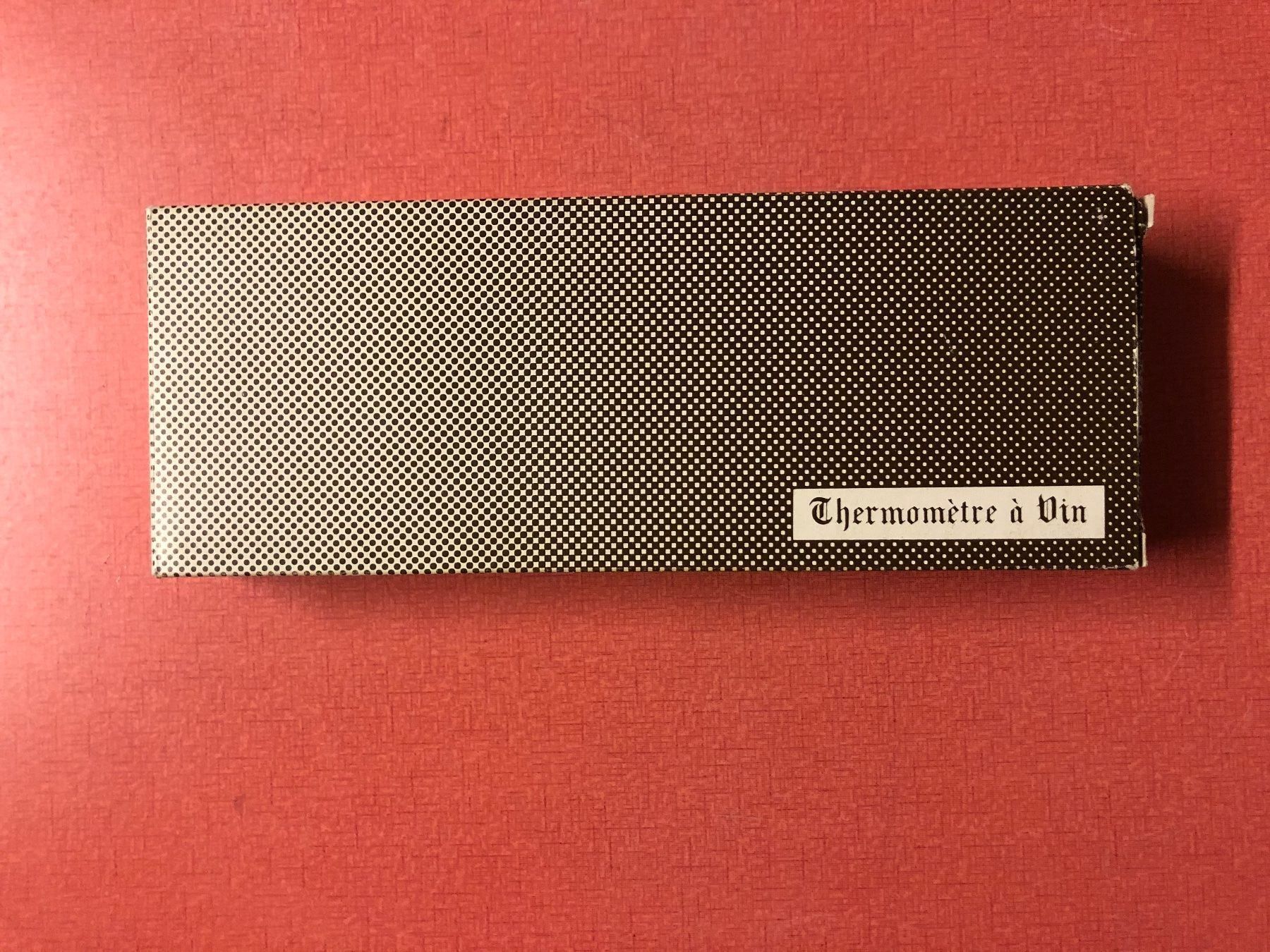 Alle Werkzeuge: Wein Thermometer in Edelholz Schachtel. – Gebraucht aus Lanzenhäusern von vic63
