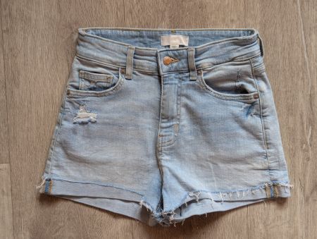 H&M denim shorts.