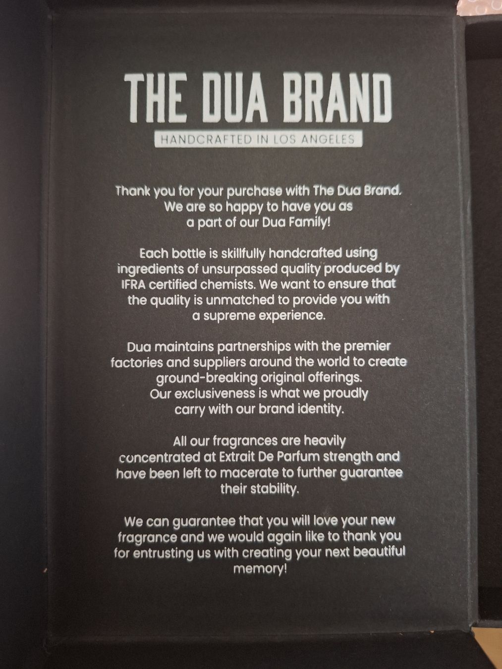 Profumi & Eau de Toilette: THE DUA BRAND PARFUM – Nuovo (secondo la descrizione) da Egg b. Zürich venduto da Andoria35 2